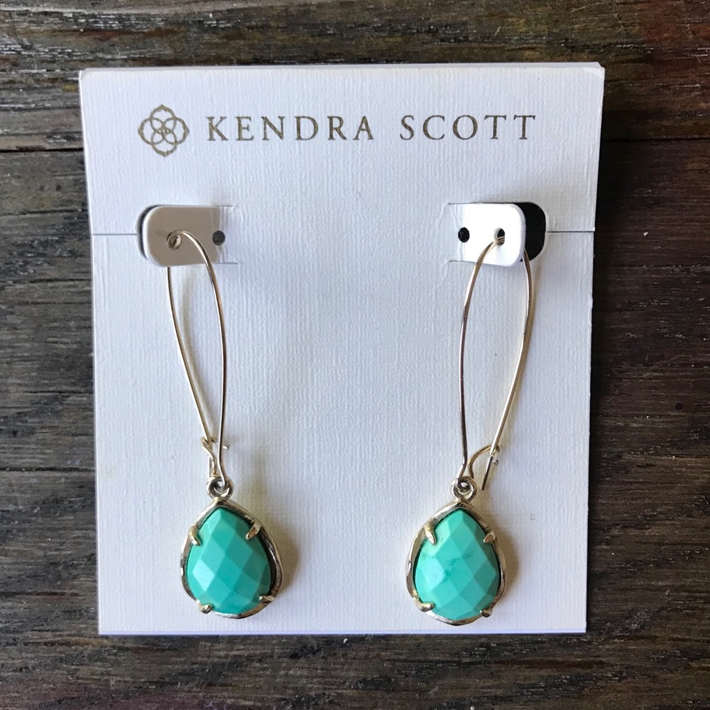 Kendra Scott - Dee Earrings - Gold with Turquoise